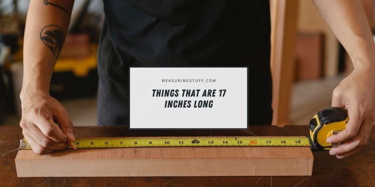 11 Things That Are 17 Inches Long