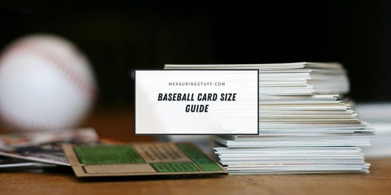 Baseball Card Size – Complete Guide
