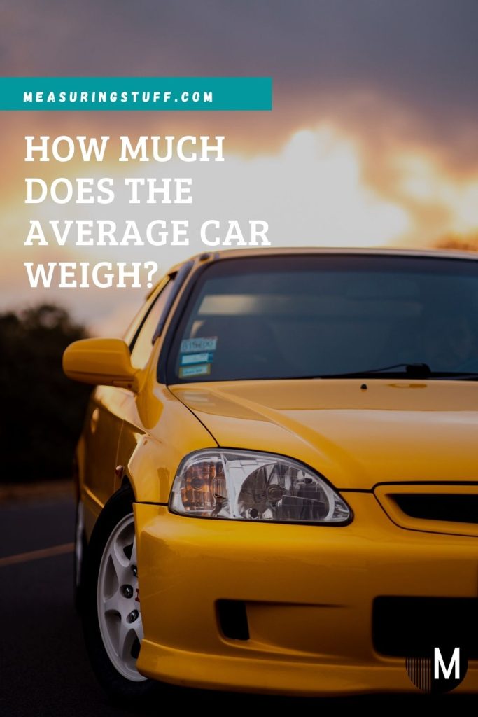 How Much Does The Average Car Weigh?