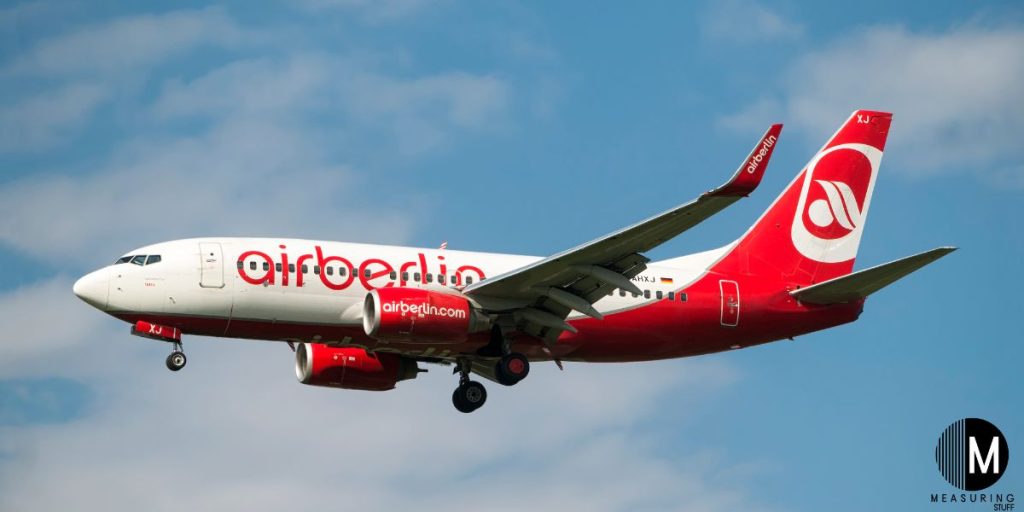 air berlin boeing 737 aircraft