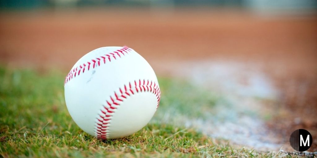 baseball on the field