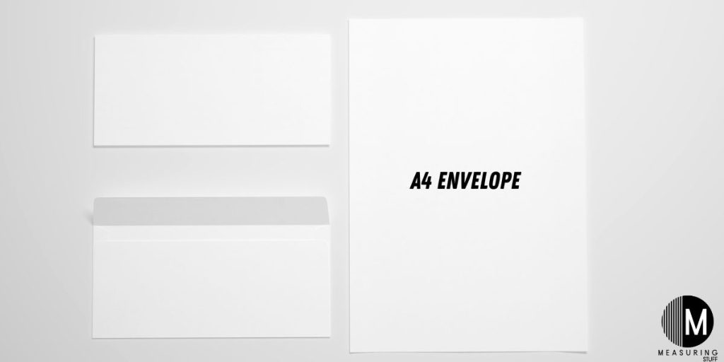A4 envelope with letter size envelope