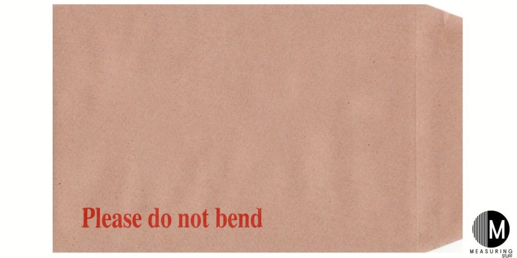 do not bend on A4 envelope