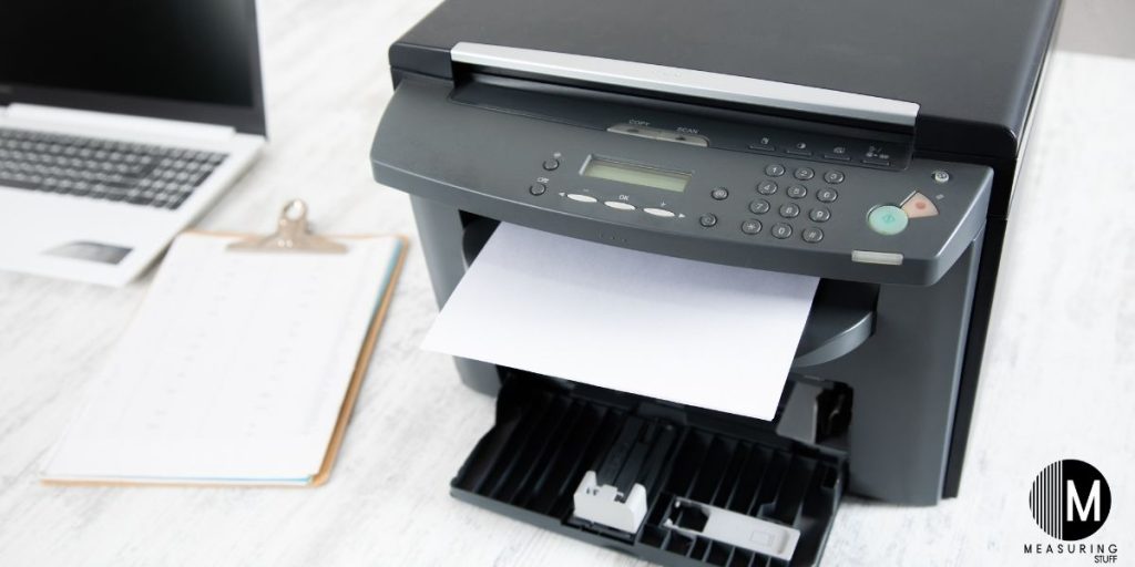 copy paper in printer