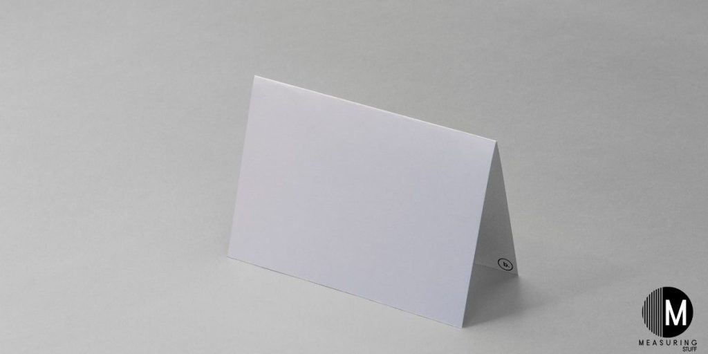 folded construction paper