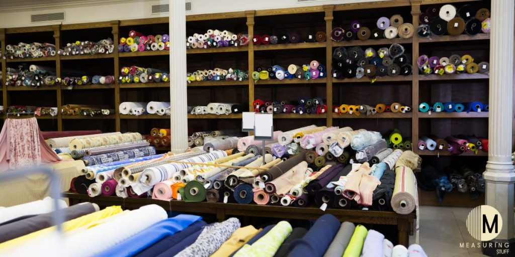 inside of fabric store