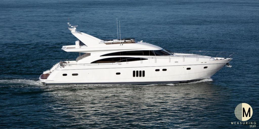 large yacht on water