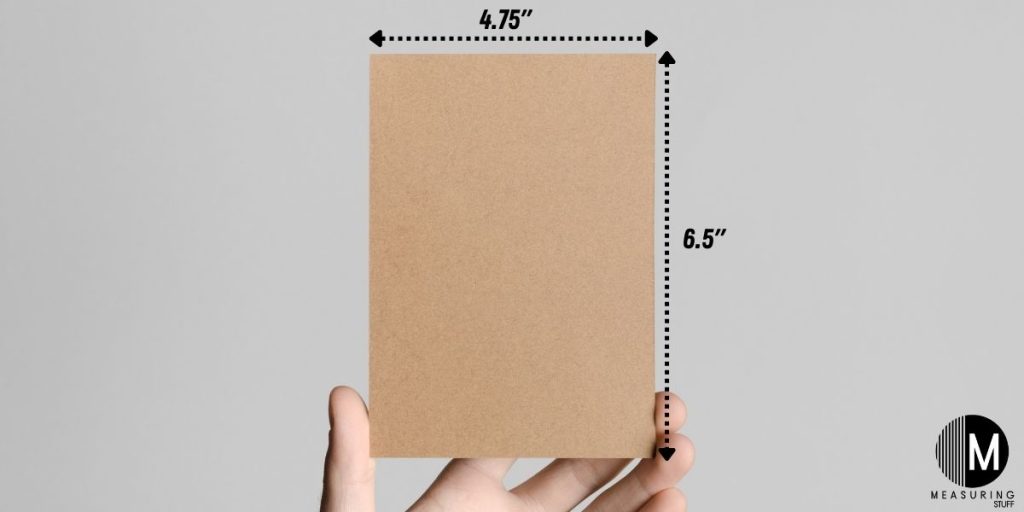 A6 envelope dimensions