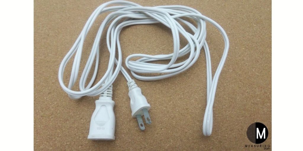 white extension cord