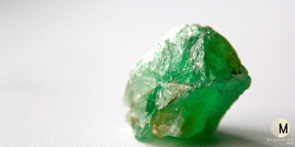 green flourite crystal