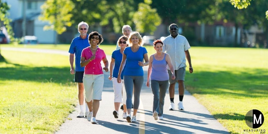 people walking on sidewalk
