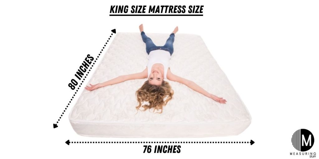 woman laying on king size mattress