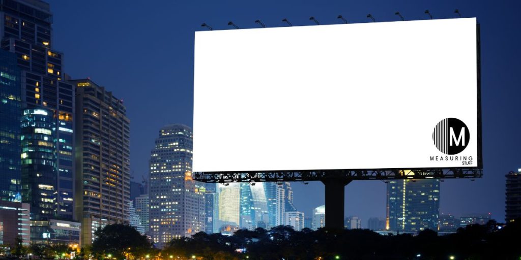 billboard in the city