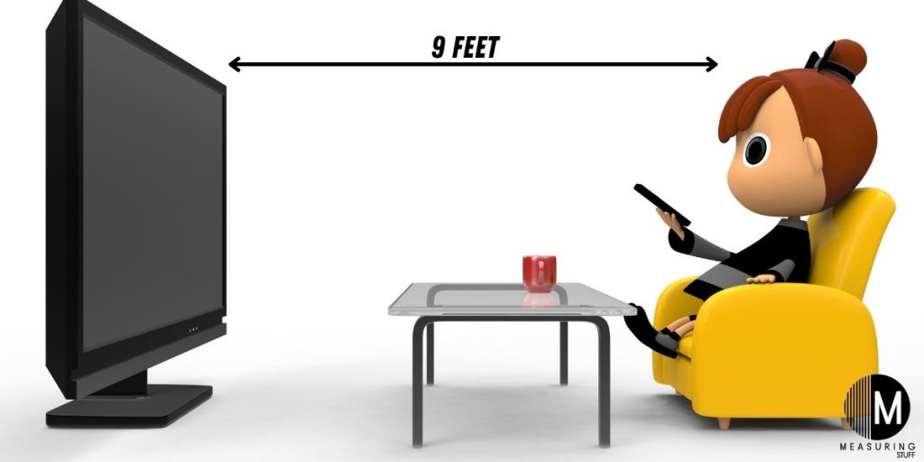 cartoon character watching tv