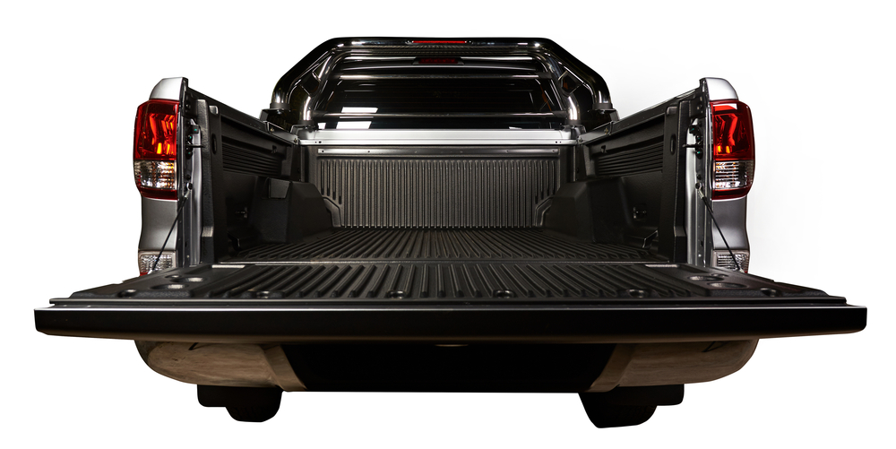 open pickup truck bed