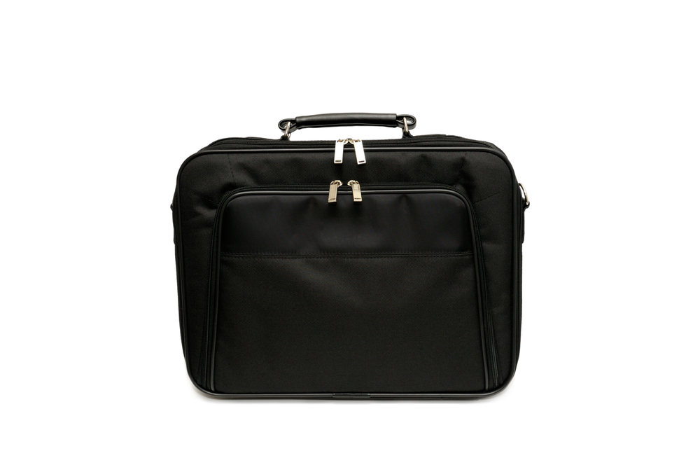 Bag for laptop isolated on a white background