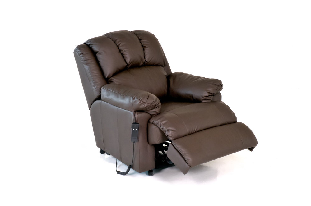 power leather recliner chair