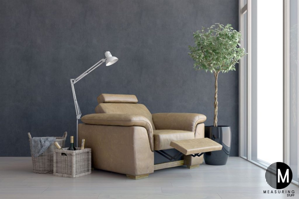 large sized leather recliner