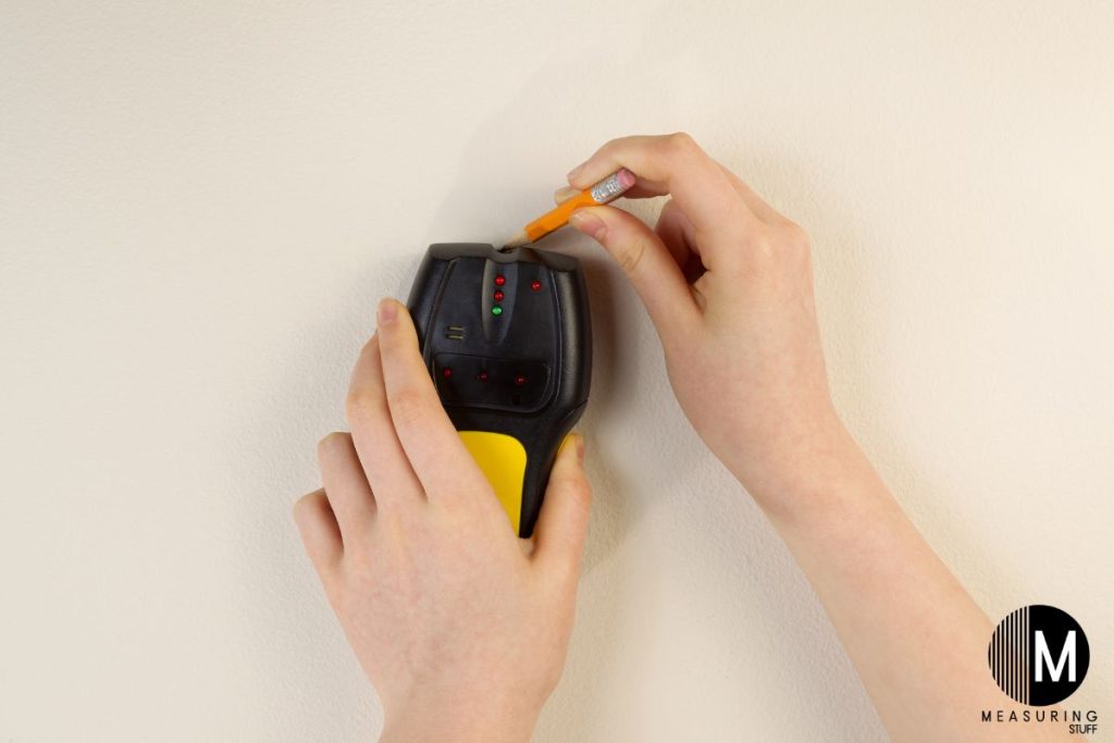 using a stud finder