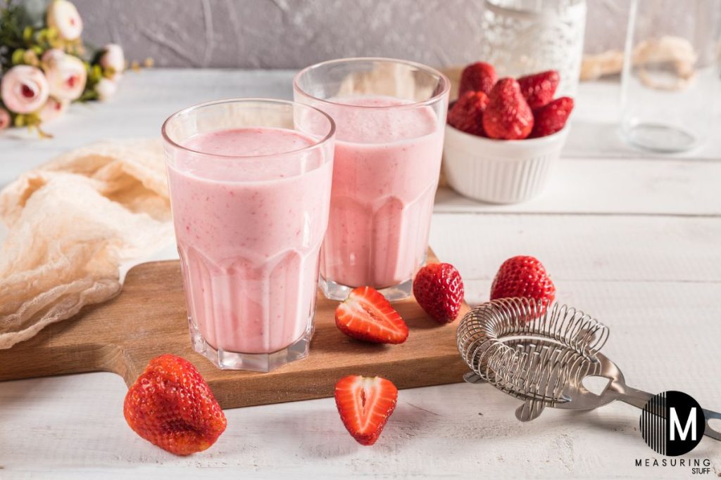 strawberry smoothies