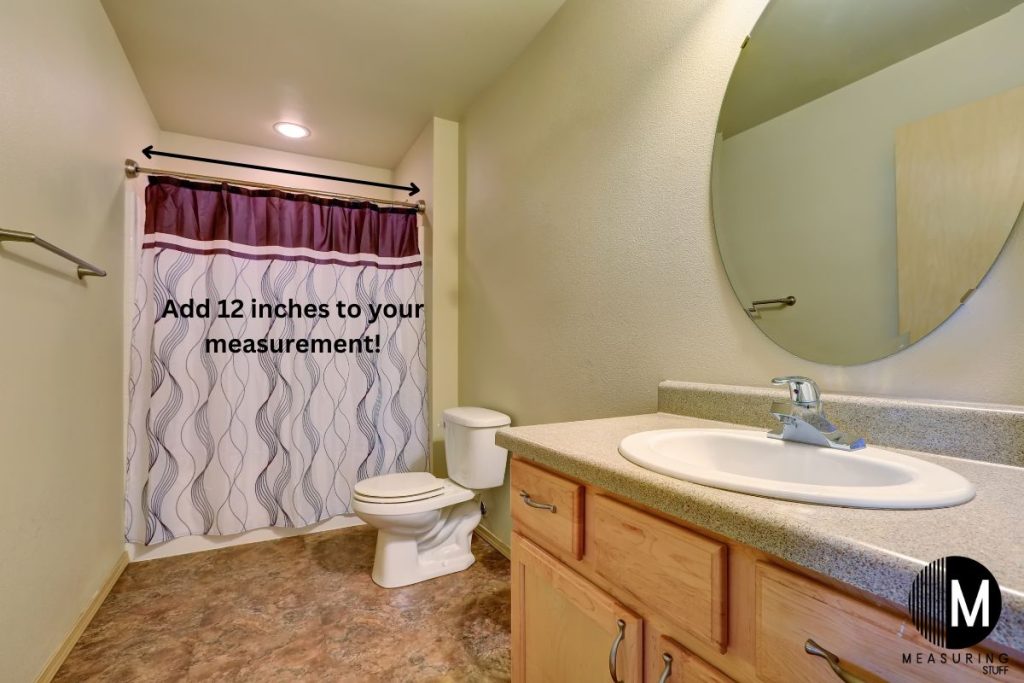 purple colored shower curtain in a bathroom 