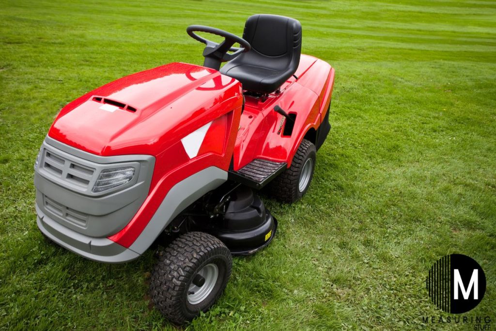 red riding mower