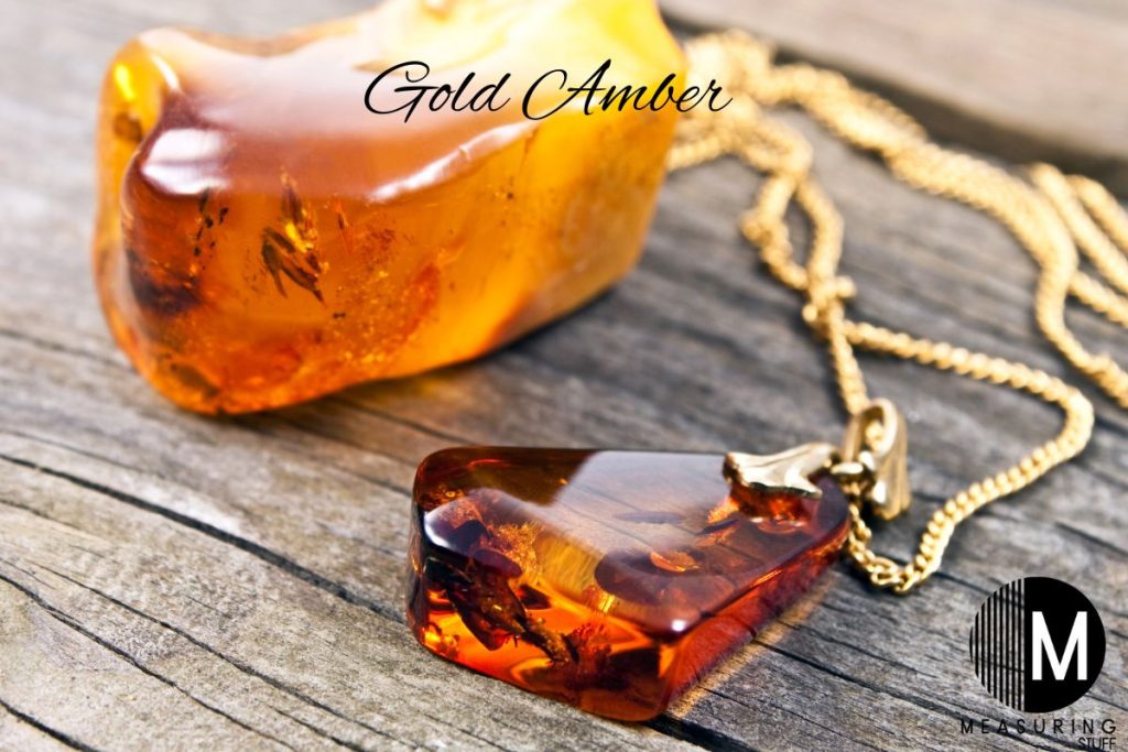 Gold amber