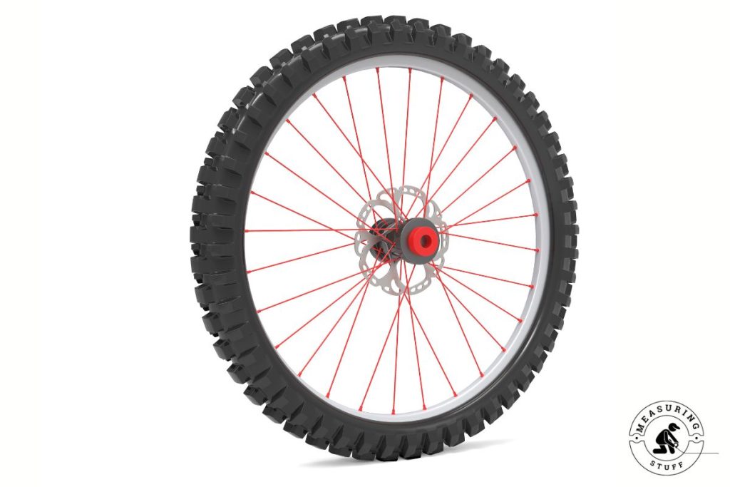 heavy tread bike wheel