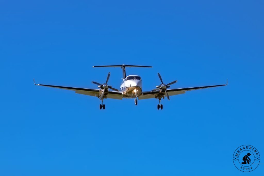 king air 350 aircraft in flight