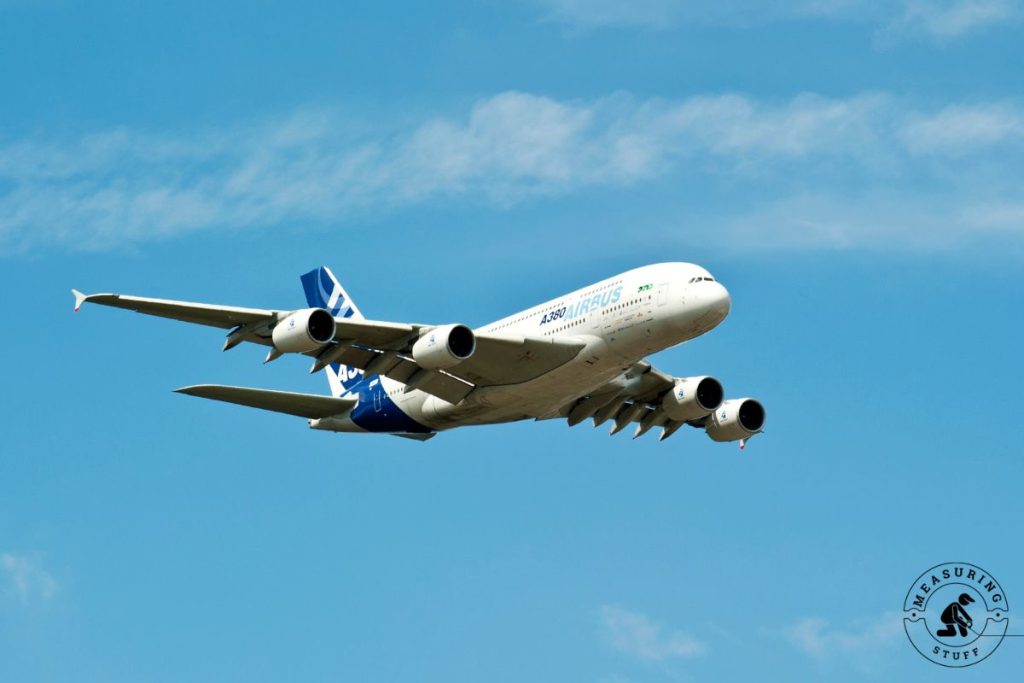 airbus a380 in flight