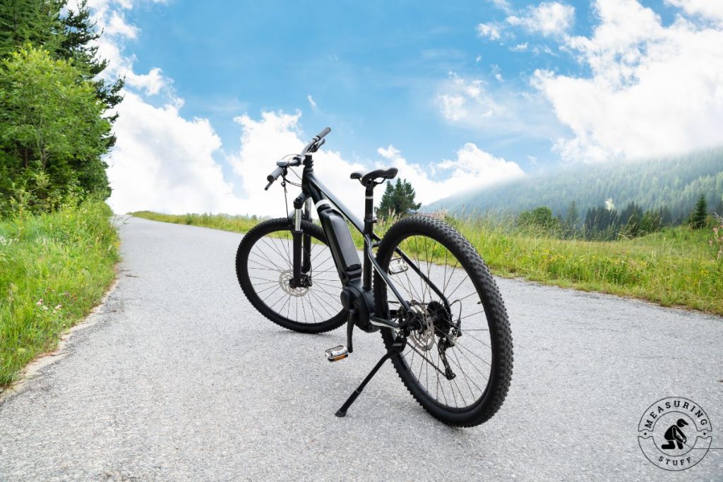electric bike on a paved path