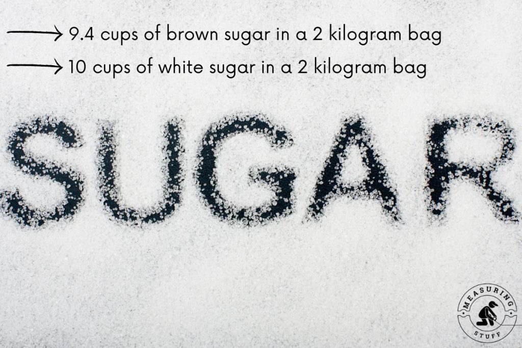 white sugar with the word sugar