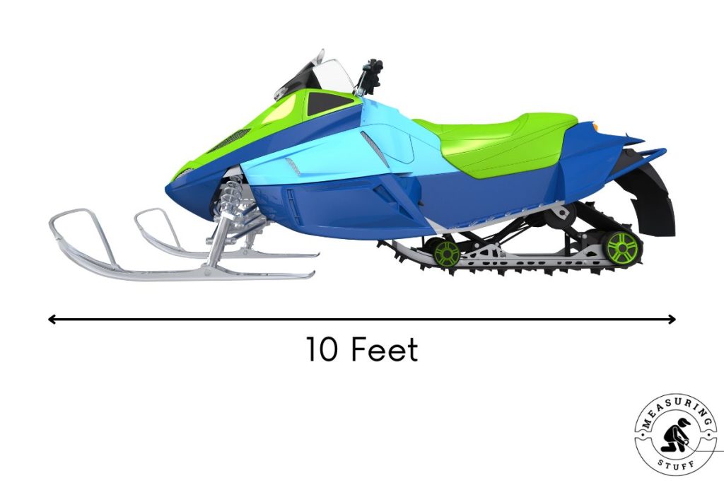 snowmobile 10 feet long