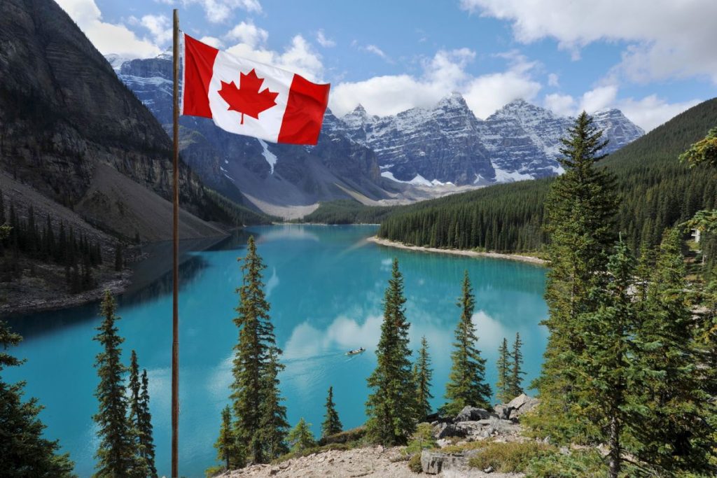 Lake in Banff National Park