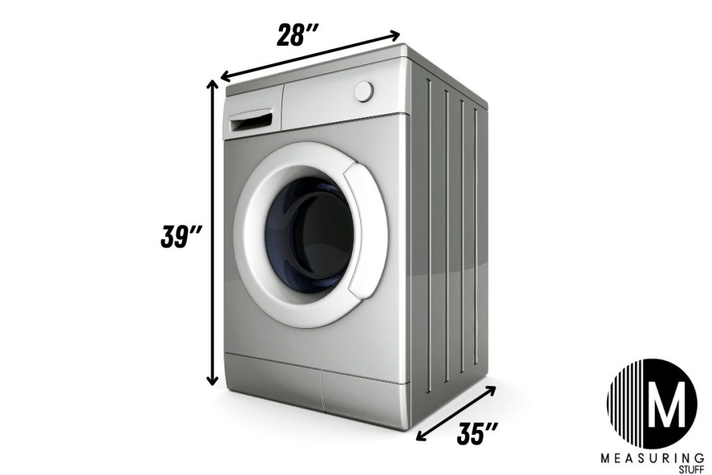 washine machine dimensions