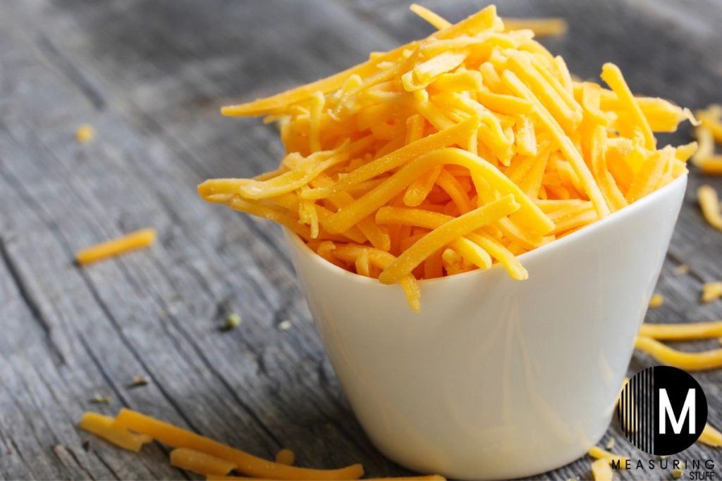 cup of shredded cheese