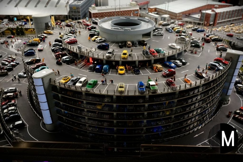 airport terminal parking house