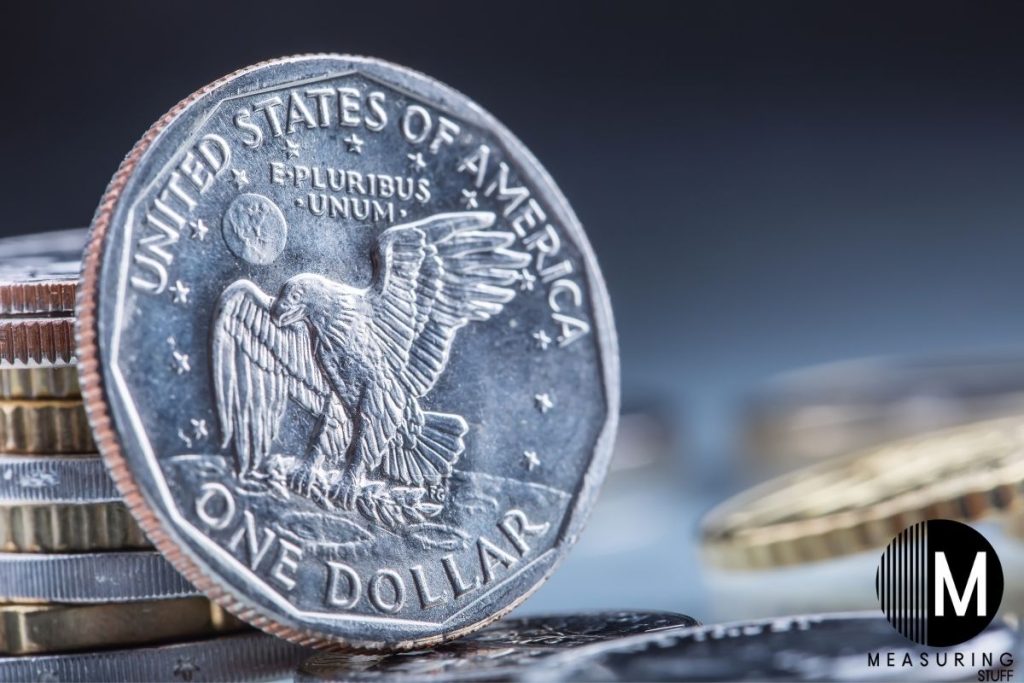 USA dollar coin
