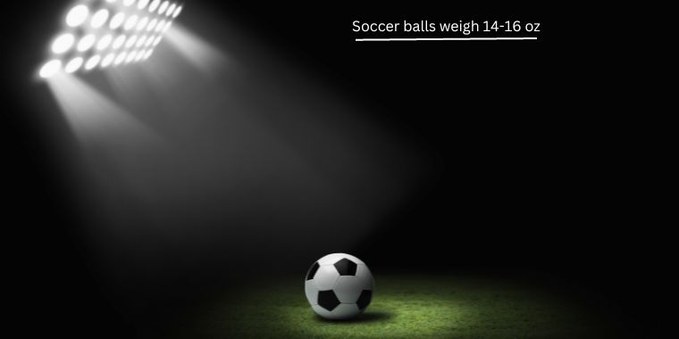 soccer ball under bright light