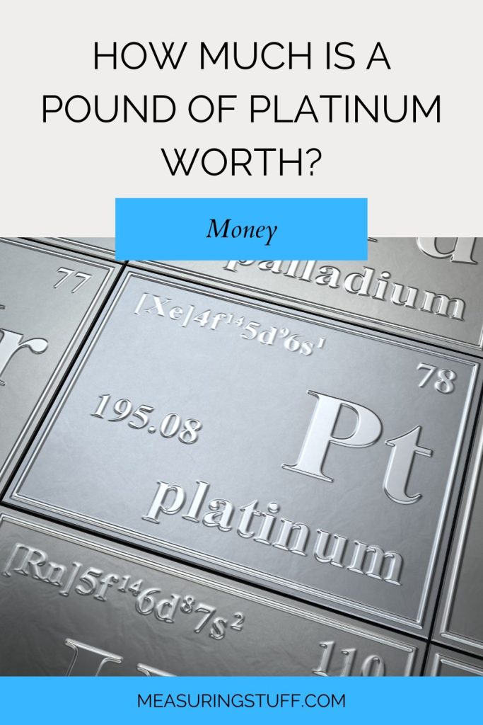 How Much Is A Pound Of Platinum Worth?