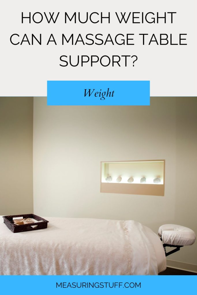 How Much Weight Can A Massage Table Support?