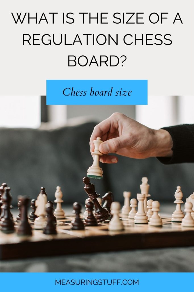 What Is The Size Of A Regulation Chess Board?