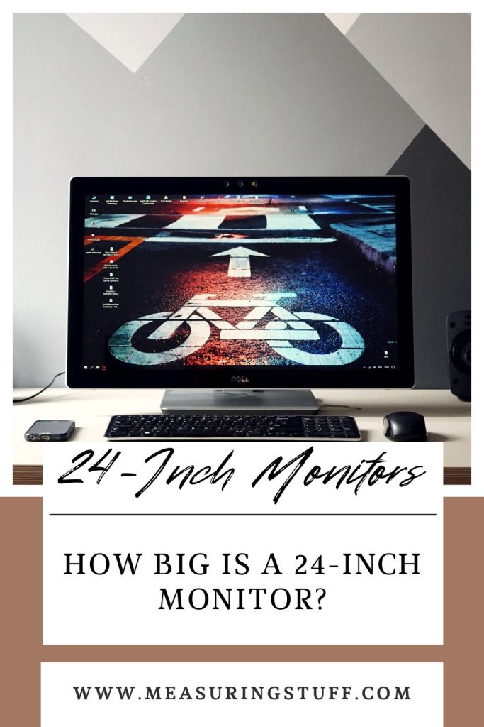 how big is a 24 inch monitor