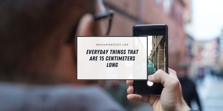 11 Everyday Things That Are 15 Centimeters Long