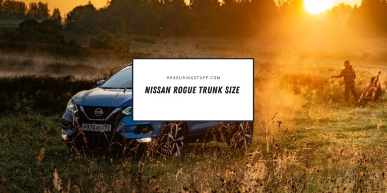 Nissan Rogue Trunk Size (Cargo Space Guide)