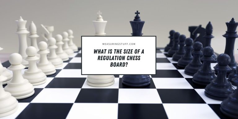 What Is The Size Of A Regulation Chess Board?