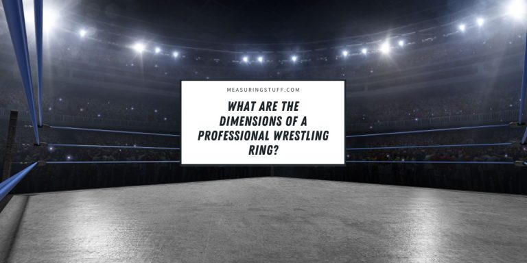 What Are The Dimensions Of A Professional Wrestling Ring?