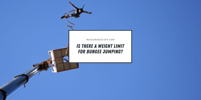 Is There A Weight Limit For Bungee Jumping?