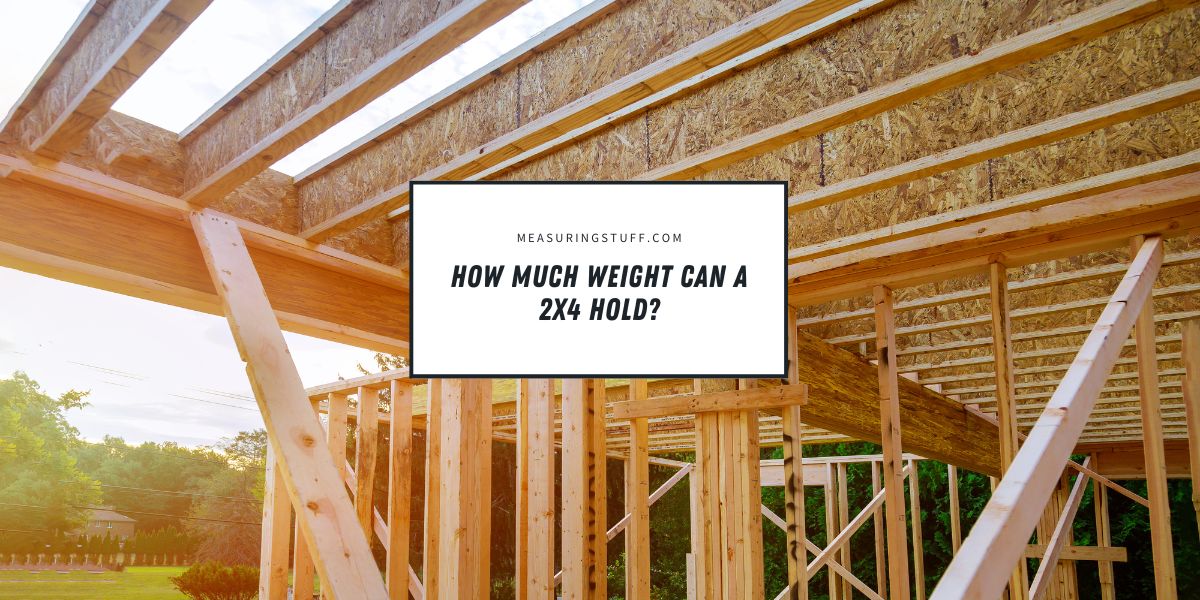 How Much Weight Can A 2x4 Hold?