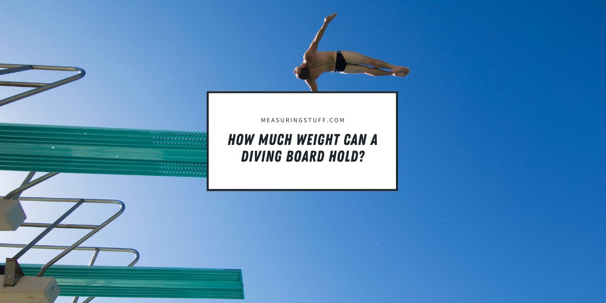 diving off a high board